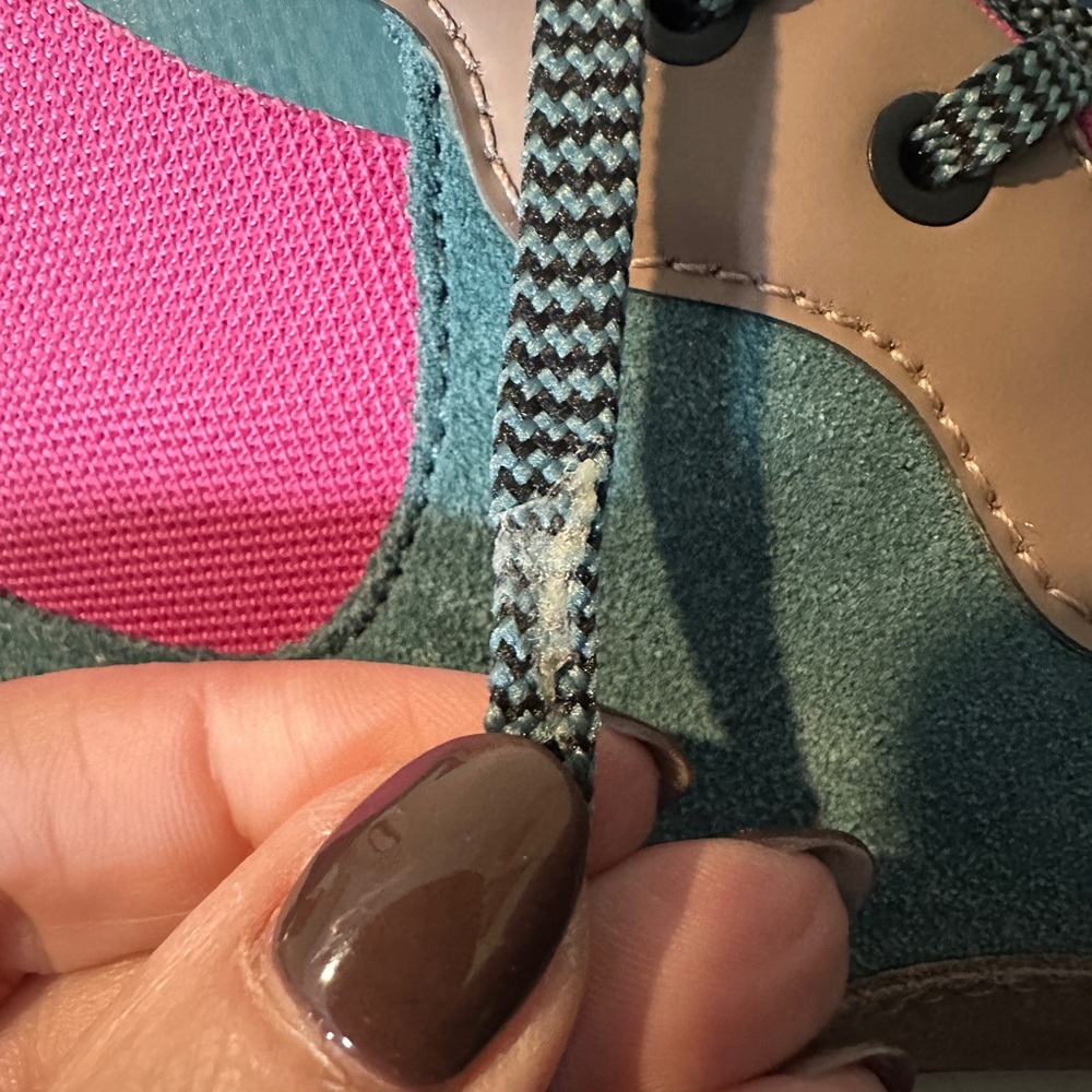 Teva Womens Waterproof Geotrecca Rp Pink, Blue, Tan Hiking Boots US Size 8 - Picture 8 of 13